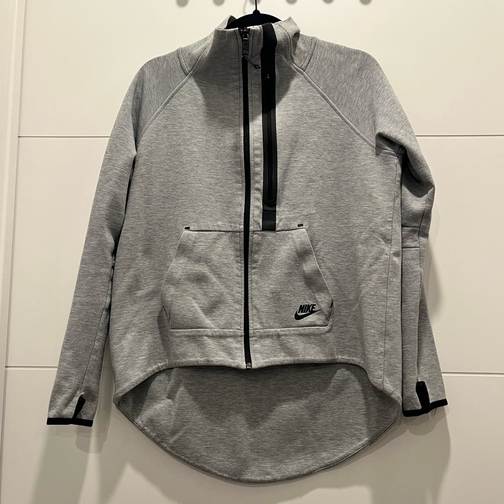 Grey Heather Men’s Nike Sportswear Tech Fleece Collection - N98 Track Jacket L - Picture 7 of 13